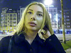 German Scout gets first anal with teen 18+ student Marilyn after party night! 😍