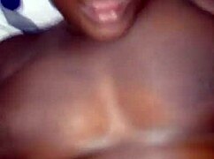Shaved pussy sucked and fucked by big black cock