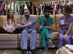 nova maverick plays with ultrasound in hospital pov