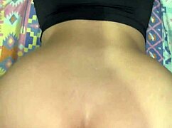 waking up my stepsister in her dress to fuck her big ass latina body at home