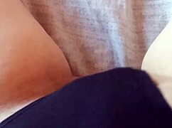 Gretala Feels Sensual In Her Black Slip, Embracing Her Hairy Body With Passion