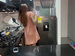 I Fuck The Maid In The Kitchen!