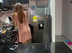 I Fuck The Maid In The Kitchen!