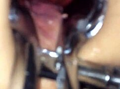 The shemale used a speculum on me for intense anal assfucking