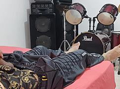 Man Masturbates His Big Cock In Front Of The Camera?