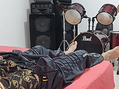 Man Masturbates His Big Cock In Front Of The Camera?