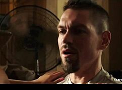 alyssa leblanc showing off boobs in maid costume, shameless s07e02, wow! 😍