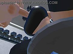 Gym Blowjob Ends with Cum in Mouth Fun
