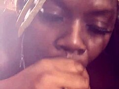 i messed up and got double deepthroated by naked ebony babes with monster cocks, creampie pov style