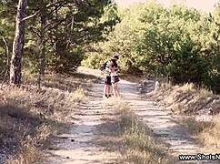 Look at this nerdy teen Bloom Lambie getting fucked hard!