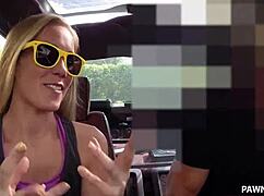 country blonde milf gets banged for cash on hidden cam