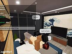 Fucked and Creampied in Roblox Condo!