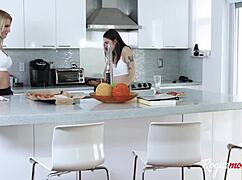 Stepdaughter Feels Thrill with Stepmom and Boyfriend