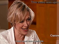 busty stepmom comforts tiny asian stepdaughter about boob size fears.