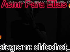 Guy Touches Himself Moaning Loudly in Asmr Session