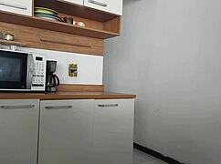 Curvy Housewife Kisses And Talks Dirty During Risky Sex With Big Cock