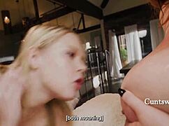 milf teaches smaller girl lauren phillips scissoring