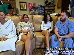 Yo, check Dr. Tampa doing Genesis' first gyno exam! 😜