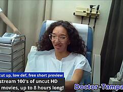 Yo, check Dr. Tampa doing Genesis' first gyno exam! 😜