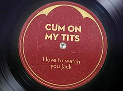 Cum on my tits then use my dildo.