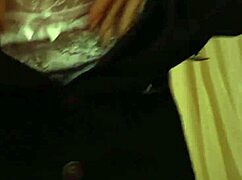 The hot lesbian madame in lingerie moans as she orgasms with her slave