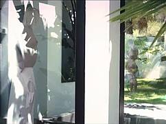 Blonde MILF Housewife Fucks Gardener In Outdoor Garden