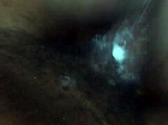 Creamy pussy gets anal doggystyle quickie with creampie