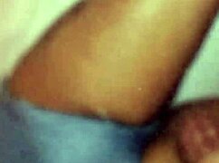 Latina friend surprises with big cock under miniskirt