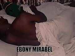 Hot Ebony Latina Struggles with Desire on a Wild Night