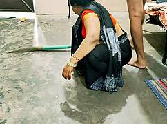 Indian desi maid engages in rough hardcore sex with hindi audio