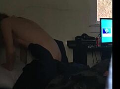 Cheating girlfriend caught riding on real hidden camera