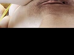 Beautiful latina masturbates with dildo for her boyfriend