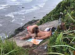 Did you see this couple caught banging on a Sao Paulo beach in public?