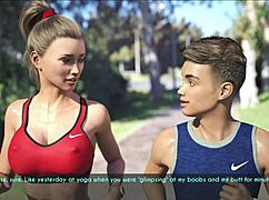 A Wife And Stepmother Enjoy A Relaxing Jog Together