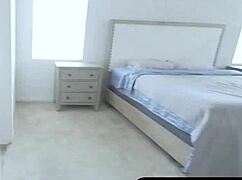 That deviant stepson tricked his stunning blonde milf stepmother