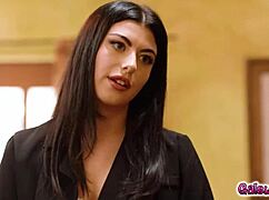 Gal Ritchie, My Personal Assistant, Licks And Kisses My Pussy To Distract Me At Work!