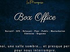 Gentle Blowjob In Public Office With French Talk