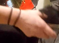 my friend is having fun destroying my sneakers