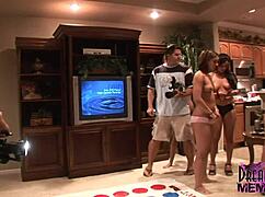 ozarks party with naked twerking hotties, shaved and close up