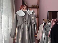 hey, library girl, wanna show off that skinny ass in socks?