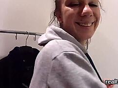 Flawless Czech Teen 18+ Teased in Supermarket, Drilled Hard in POV Action