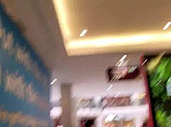 I am a trashy kiwi slut showing off at the mall and on the busy public street.