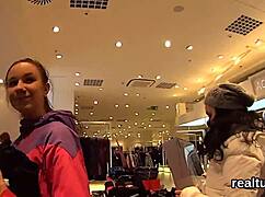 Flawless Czech Teen 18+ Teased in Supermarket, Drilled Hard in POV Action