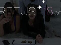 family free use turns movie night into a wild 3some