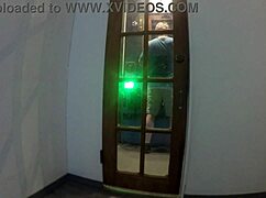 gigi breeze asks, 'want me to suck through the glory hole?' as she teases with her pussy