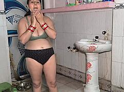 Desi girl puja bhabhi rides cock in deepthroat and doggystyle