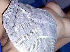 Pinay college student flashes cute legs to rough foreman 😘