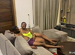 romantic christmas turns naughty with deepthroat and hardcore riding