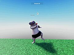 Novinho Pauzudo Tarado Dançando Polidance Ao Sons De Gemido Da Gostosa Safada Batendo Siririca