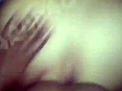 Blonde BBW Gets Her Ass Filled With Milk In Homemade Massage